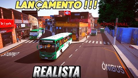 Proton Bus Simulator - LANÇAMENTO!! MOD MAPA LEVE E DETALHADO COM FAVELAS E LINHAS REAIS / G920....
