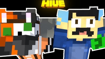 Hive Just Build is insane PT .1 (Minecraft)