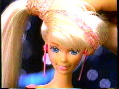 glitter hair barbie 1994