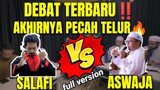 Akhirnya pecah telur 💥 DEBAT SALAFI VS ASWAJA Singa Salafi bungkam hujjah Duo Muhibbin#debate#debat