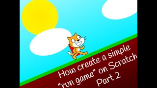 Scratch Tutorial: How Create a Simple Endless Running Game - Part 2 - Collisions