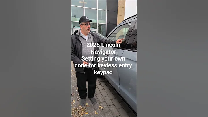 2025 Lincoln Navigator how can I set my own code for keyless entry #shorts