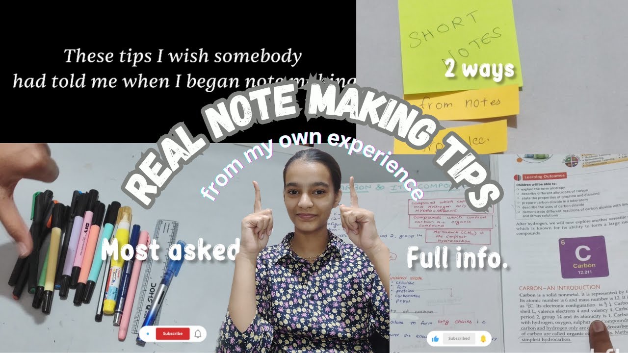 Real Note- making tips📖| full detailed and explained tips🤓|no need to ...