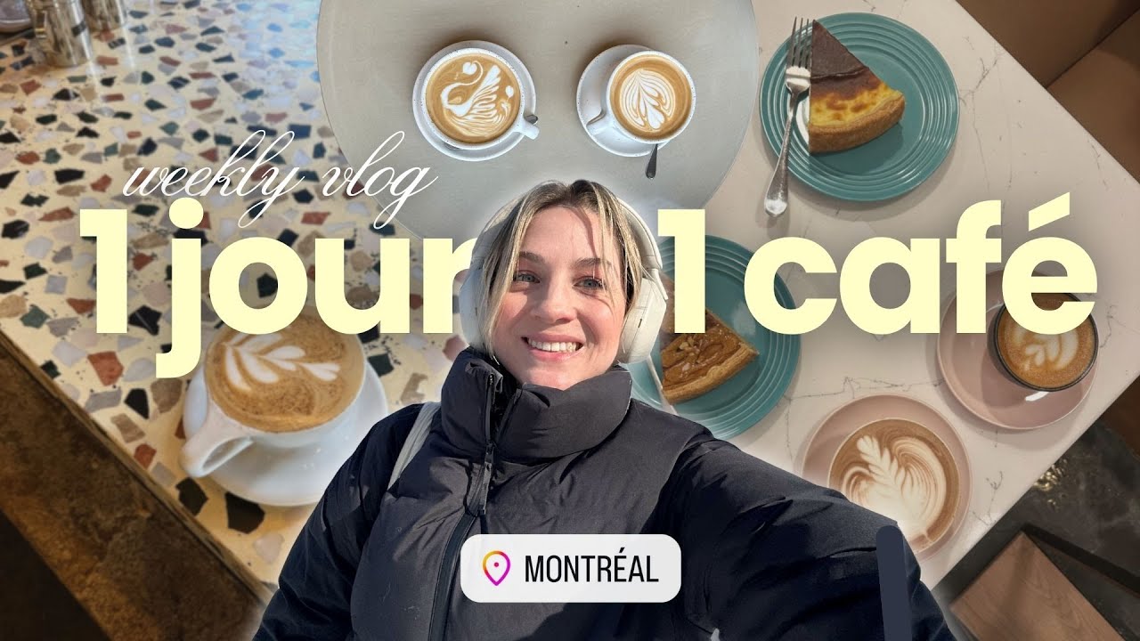 Survivre à l’hiver en freelance dans les cafés ☕ | LIFE IN MONTREAL ☃️👩🏼‍💻