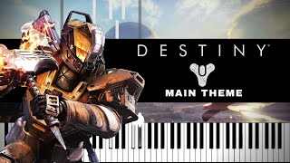 Destiny (Main Theme: Guardian) - Piano Tutorial