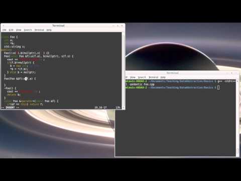 Special Methods in C++ - Move Operations