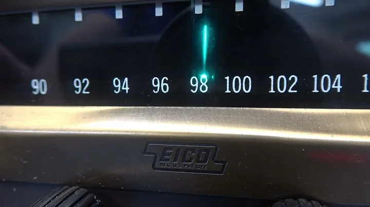 Vintage eico HFT90 tuner repurpose to push pull 6AQ5 tube guitar amp retro look great project