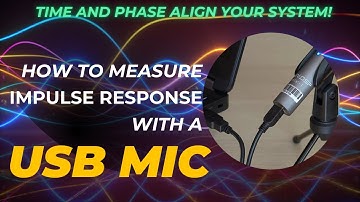 Time and phase alignment with a USB microphone - a REW tutorial