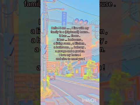 كيف اصف منزلي باللغه الانجليزيه الجزء الثالث والأخير