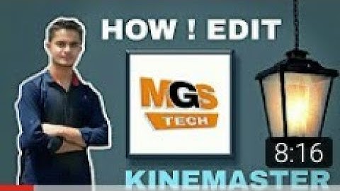 How to make starting videos like MGS TECH/fully explained
