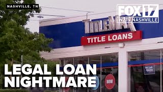 Legal loan rates in Tennessee can exceed 200%