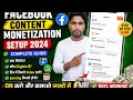 Facebook Content Monetization Setup 2026 🔥 | Eligibility, Earning &amp; Daily Video Strategy Full Guide
