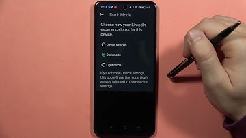 How to Enable Dark Mode on LinkedIn App - Activate Black Theme #tutorial