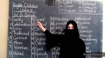 Class - 4 English Dictation - (Chapter # 1 and 2) - Assignment for Copy # 03 - HSS