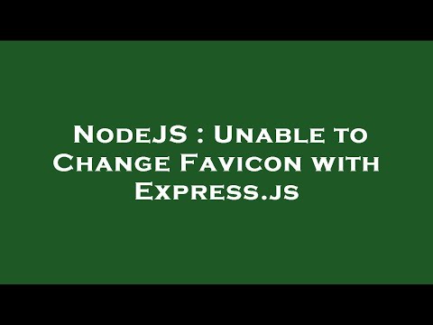 NodeJS : Unable