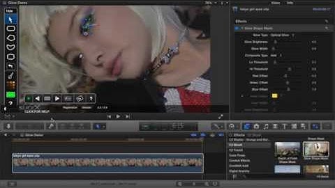 Track glows to motion in FCP X using TrackX powered by mocha