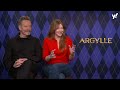 Argylle cast respond to those Taylor Swift fan theories