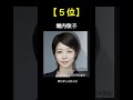 なくてはならない脇役女優ランキング　TOP10