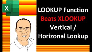 LOOKUP Beats XLOOKUP For Horizontal / Vertical Lookup. Excel Magic Trick 1830