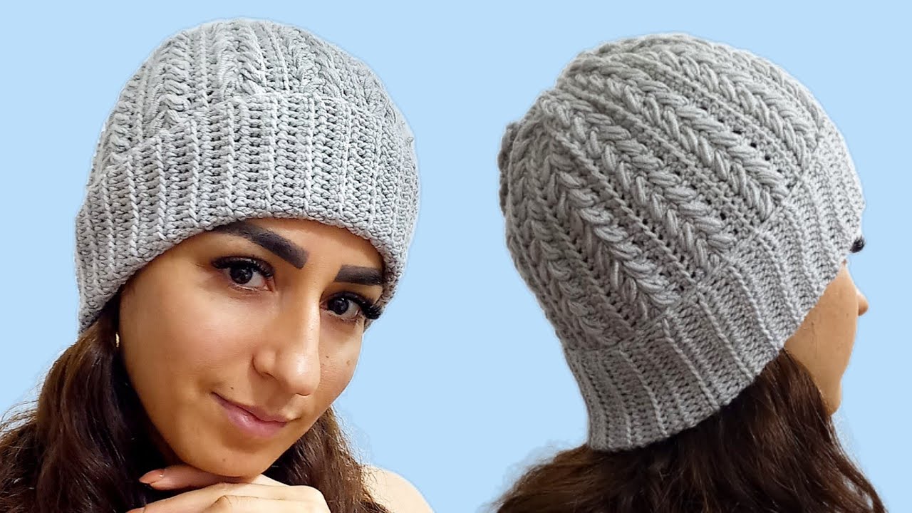☆THE GREATEST☆ Crochet Beanie Beige ZLYC Women Cotton Crochet Skull Cap Handmade Knit Cutout