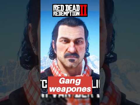 اسلحة عصابة داتش بلعبة ريد ديد ريدمبشن 2 2