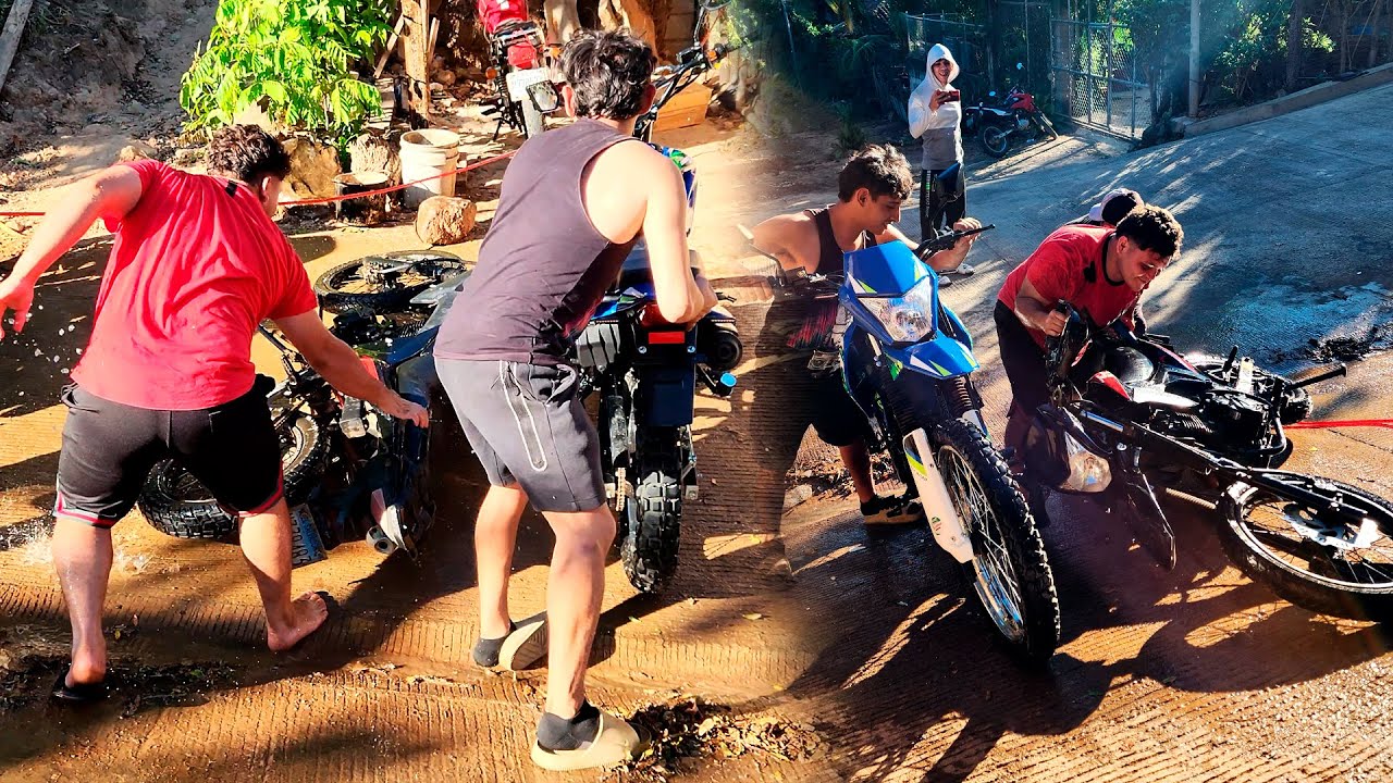 Le Botaron y Quebraron la Moto a Mache!! 😧🤦‍♂️ Mira su Reacción!