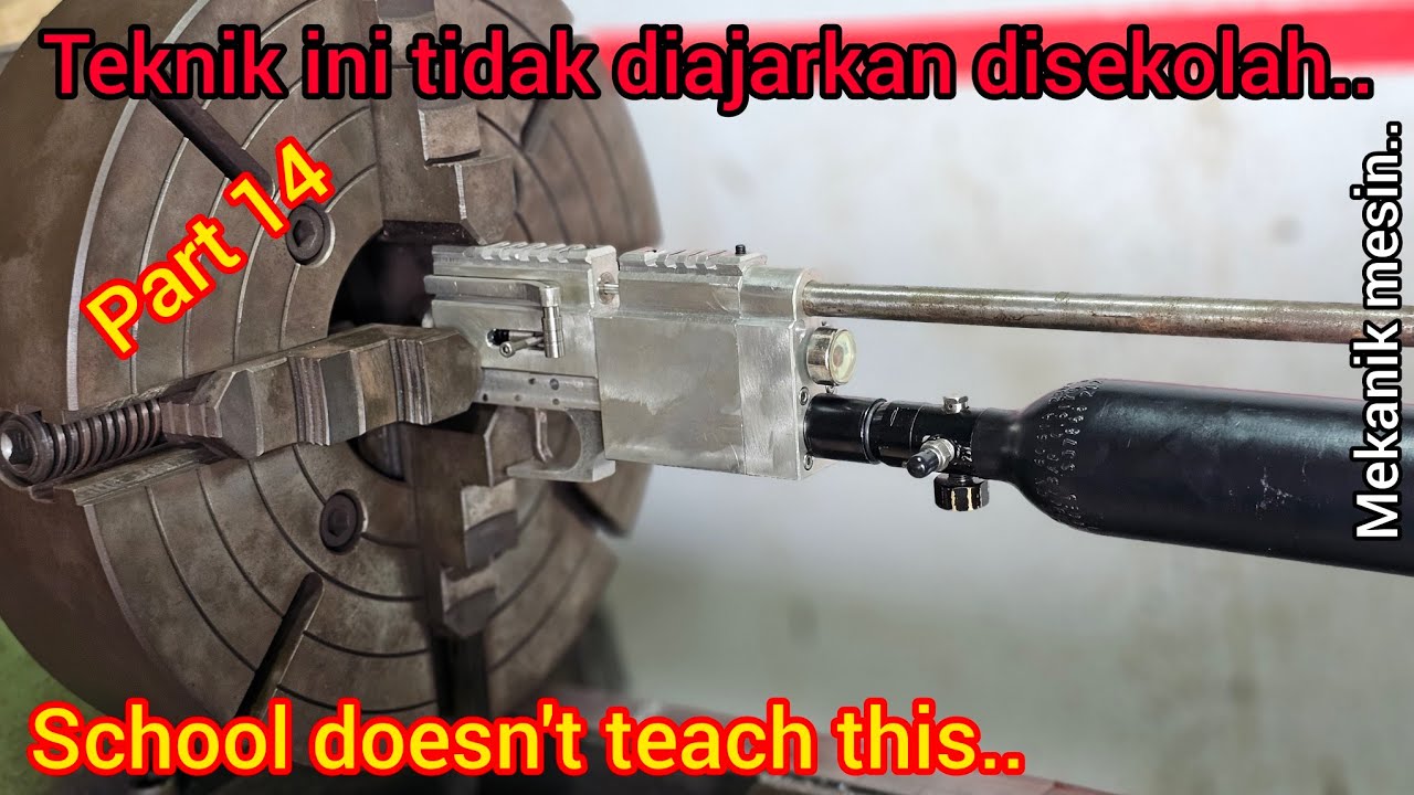 Некоторым методам токарных работ не учат в школе.