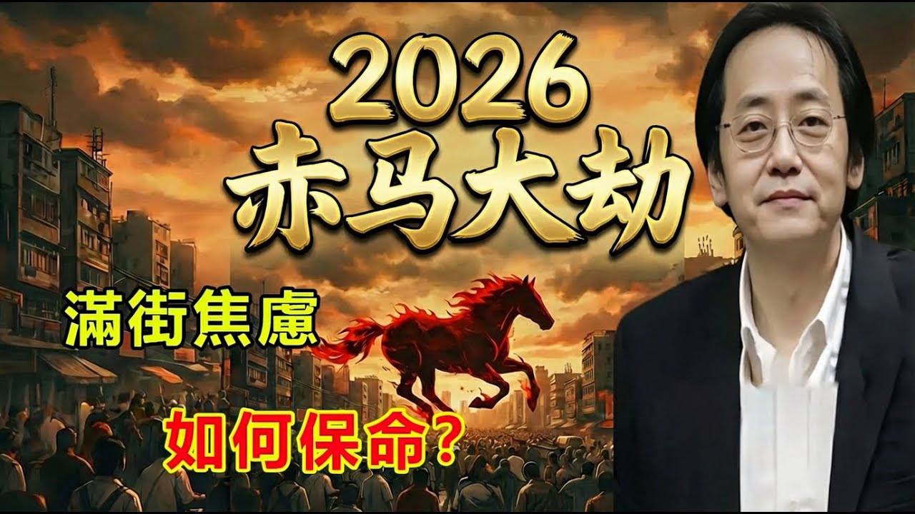 【倪海廈天機】2026丙午赤馬年大預警！社會如烈火烹油，手機成吸精黑洞？倪師親授「龜息保命法」與20字心法，助你躲過心火大劫！#倪海厦 #2026 #预言 #赤马红羊 #运势