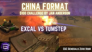 ExCaL vs Tumstep | $100 Sponsored Challenge | C&C Zero Hour