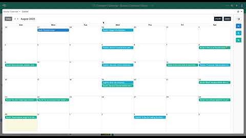 Custom Airtable Block: Master Calendar