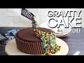 Gravity cake  tort gravity decorat cu mms