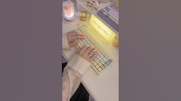 Epomaker CIDOO V65 V2 ⌨️ with KiBOOM matcha latte switches, no other mods! #keyboard #asmr #shorts