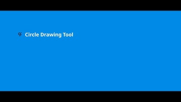 Circle Drawing Tool