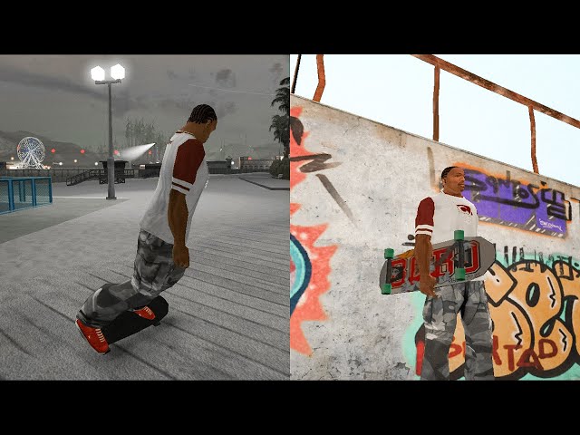 SA/SA:DE] Skateboarding Mod (mod de skate) - MixMods