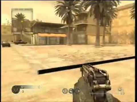 cod4 how to get out of backlot oldschool glitch