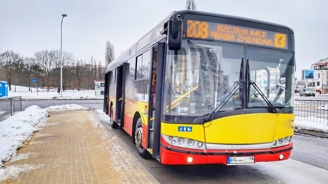 WARSZAWA 208 BUS: SZCZĘŚLIWICE - SZCZĘŚLIWICE 
