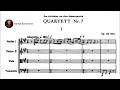 Miniature de la vidéo de la chanson String Quartet No. 7 In F-Sharp Minor, Op. 108: I. Allegretto