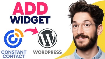 How to ADD Constant Contact WIDGET to WordPress (Step by Step) 2025