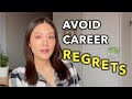Top 5 Career REGRETS (and how to avoid these) | Multiple Careers