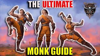 Baldurs Gate 3 BEST Open Hand Monk Build Guide