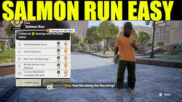 skate 4 - salmon run goals guide | all of the above  in one sequence