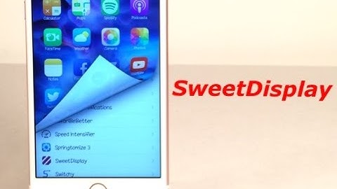 Cydia Tweak: SweetDisplay - New app opening/closing animations