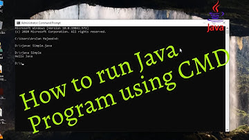 How to Compile and Run Java Program using Command Prompt and Notepad 2020 in URDU | Hind