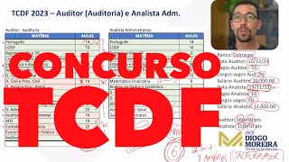 Concurso TCDF 2023 Análise do edital e dicas de estudo