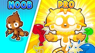 Evolui de Noob a PRO no Bloons TD6 o Filme