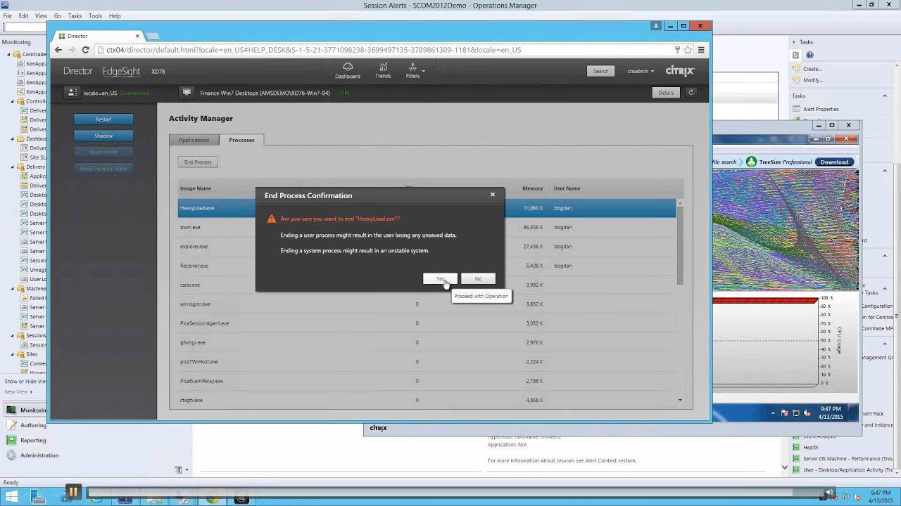 Monitoring Citrix mobile workspace solution with System Center
