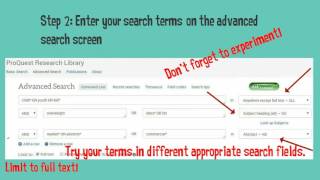 Finding Popular Sources in ProQuest Research Library