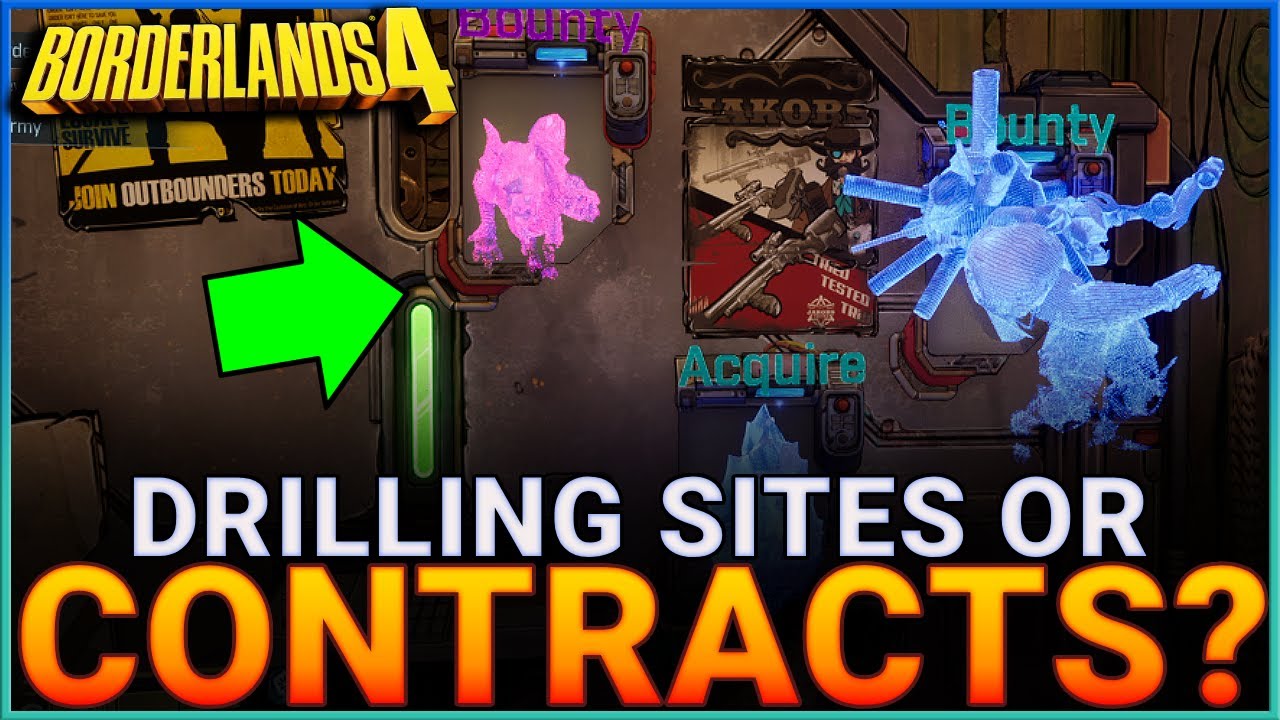 ЛУЧШИЙ СПОСОБ НАБИРАТЬ ОПЫТ В BORDERLANDS 4 — Контракты Borderlands 4 против фермы на буровой пло...