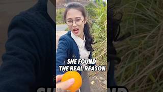 She found the real reason.