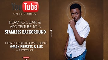 HOW TO CLEAN AND ADD TEXTURE TO A SEAMLESS BACKGROUND